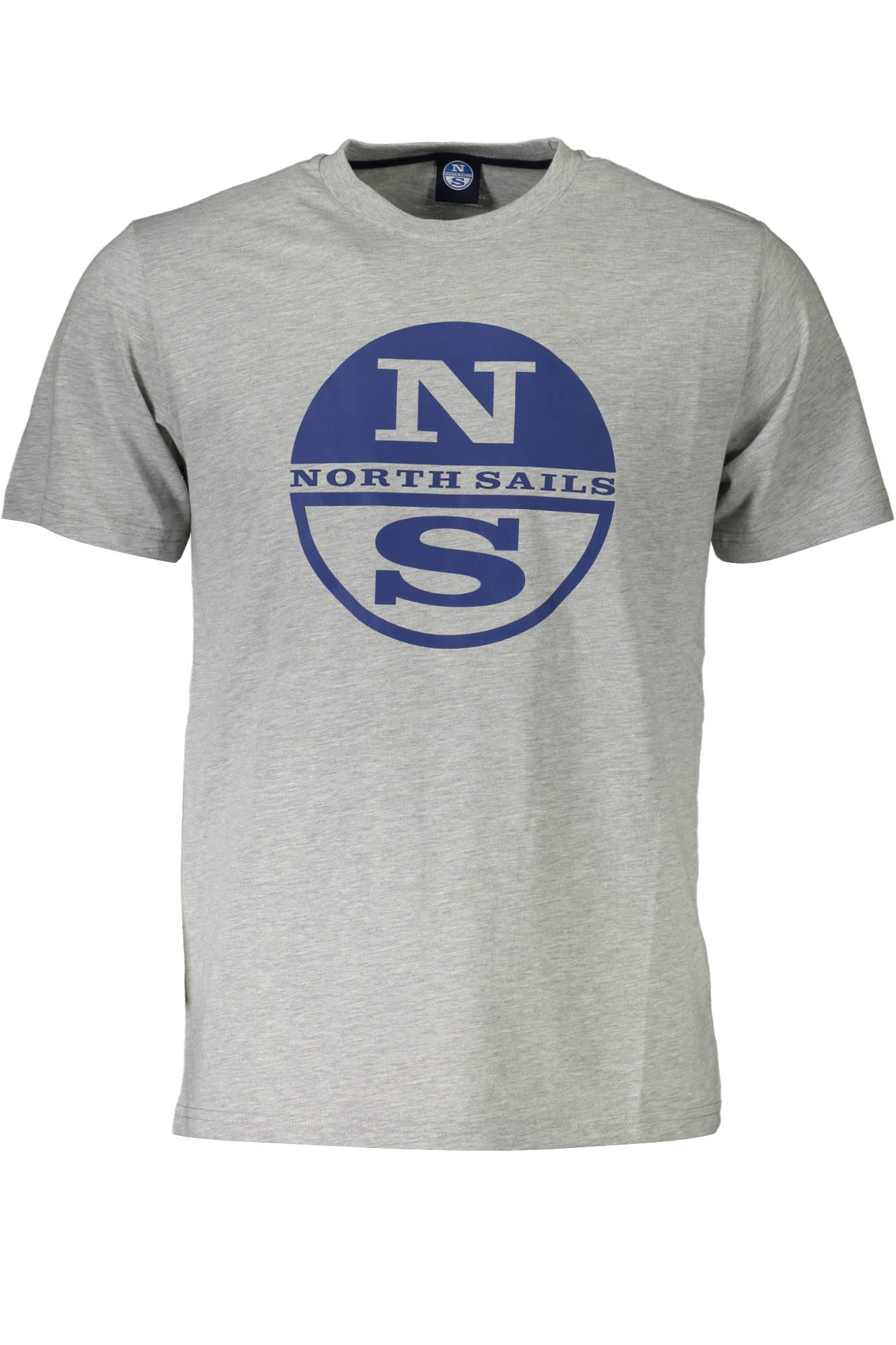 NORTH SAILS T-SHIRT Z KRÓTKIM RĘKAWEM, MĘSKI, SZARY