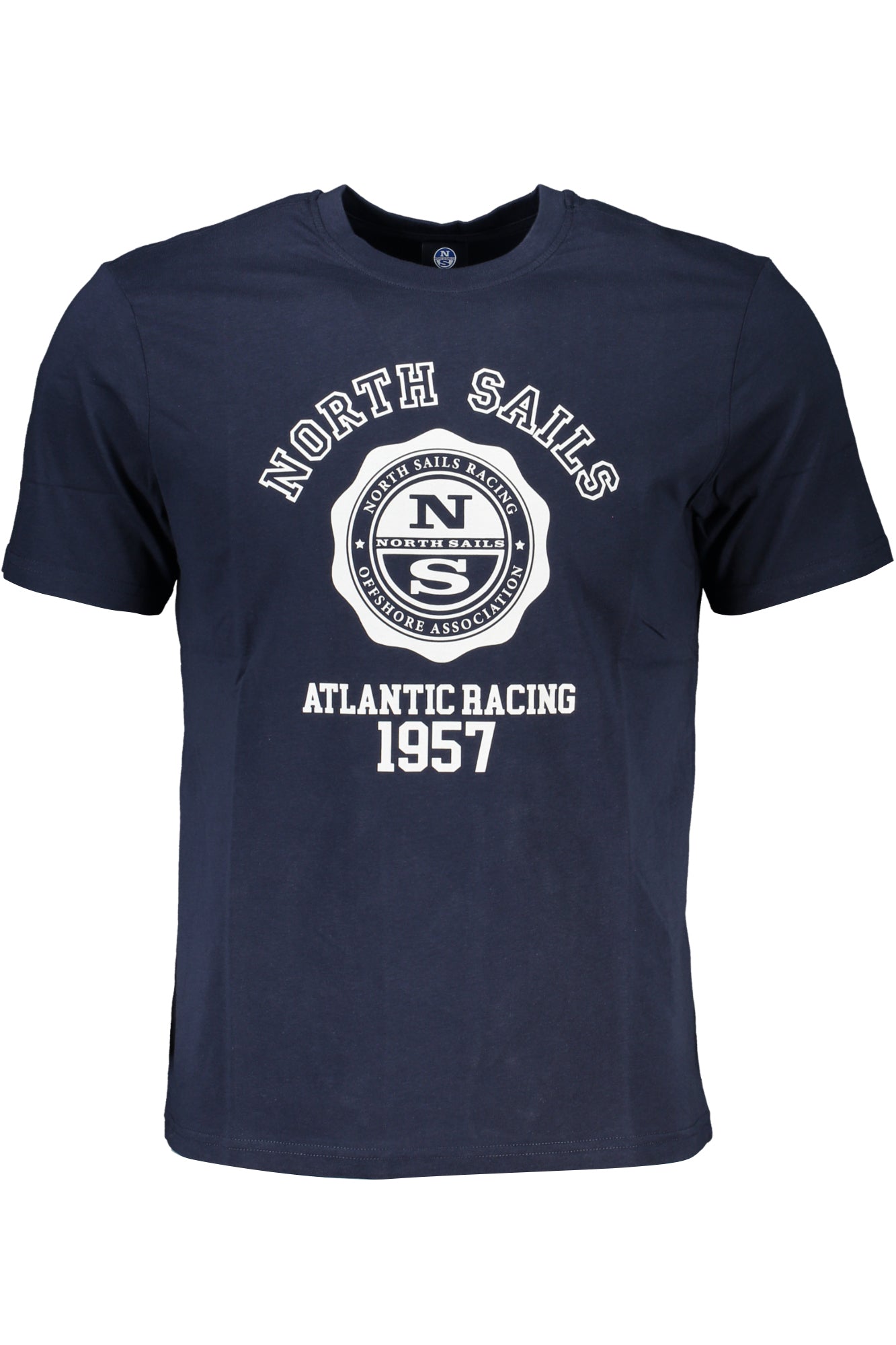NIEBIESKI T-SHIRT MĘSKI Z KRÓTKIM RĘKAWEM NORTH SAILS