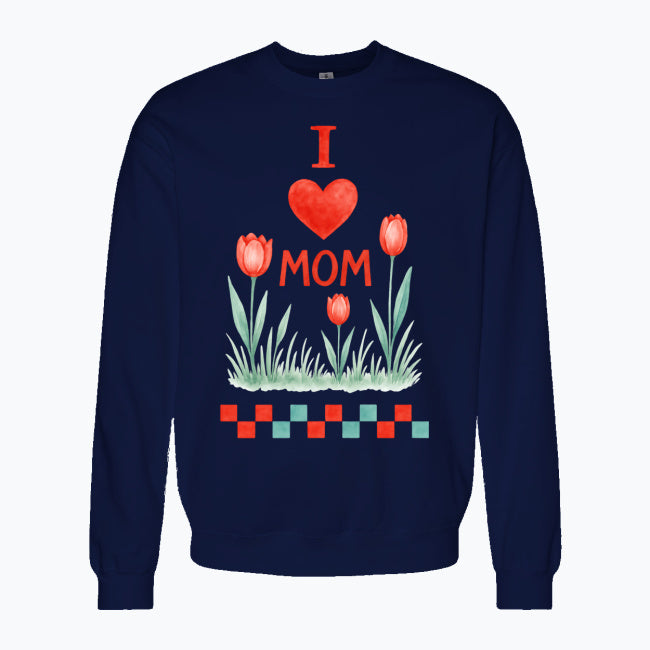 💗 Bluza 'Dzień Mamy', Granatowa Typ Crewneck