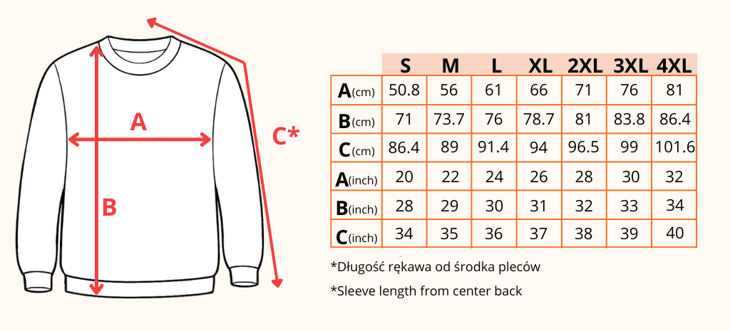 💗 Bluza 'Dzień Mamy', Czerwona Typ Crewneck