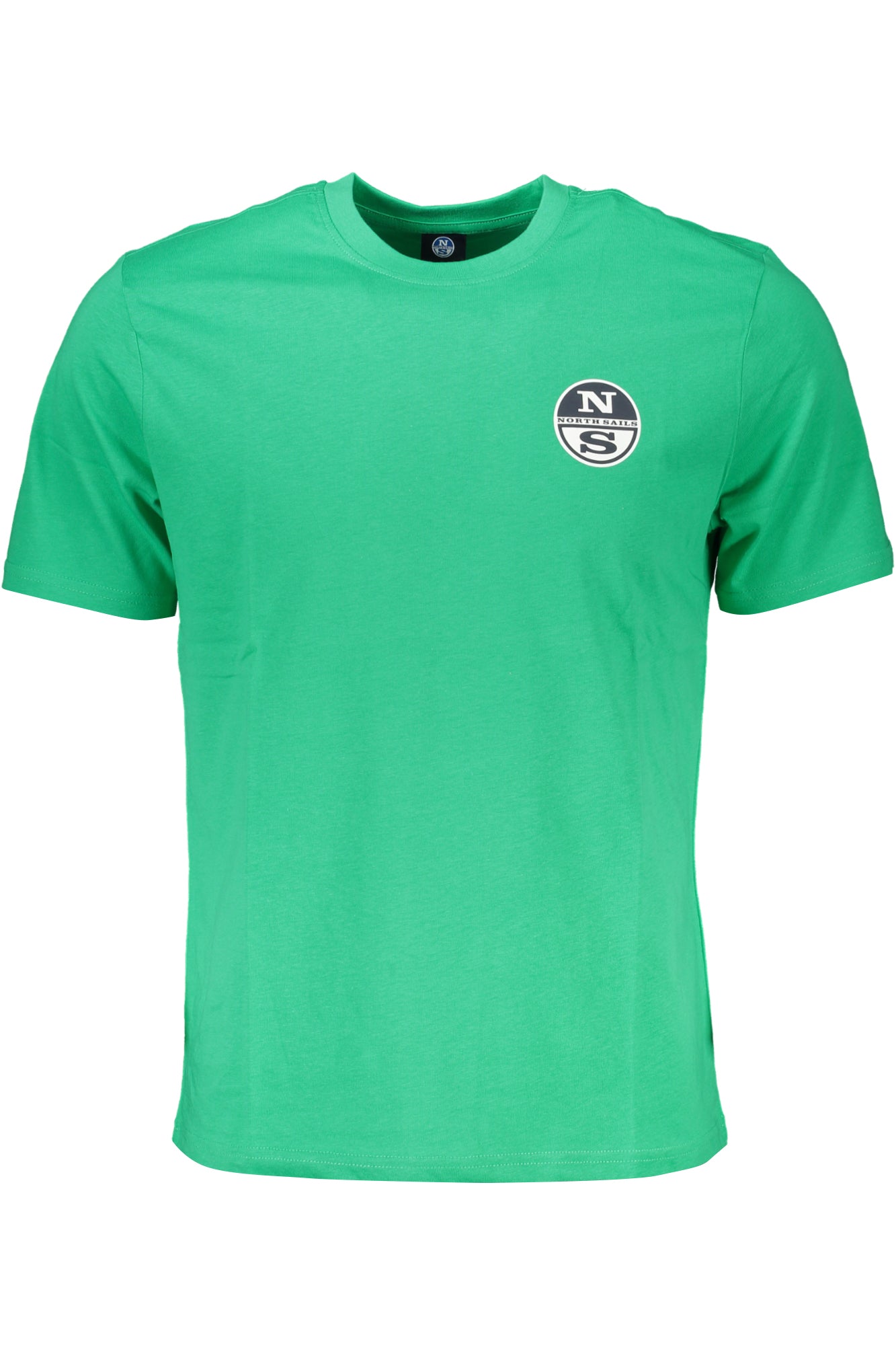ZIELONY MĘSKI T-SHIRT Z KRÓTKIM RĘKAWEM NORTH SAILS