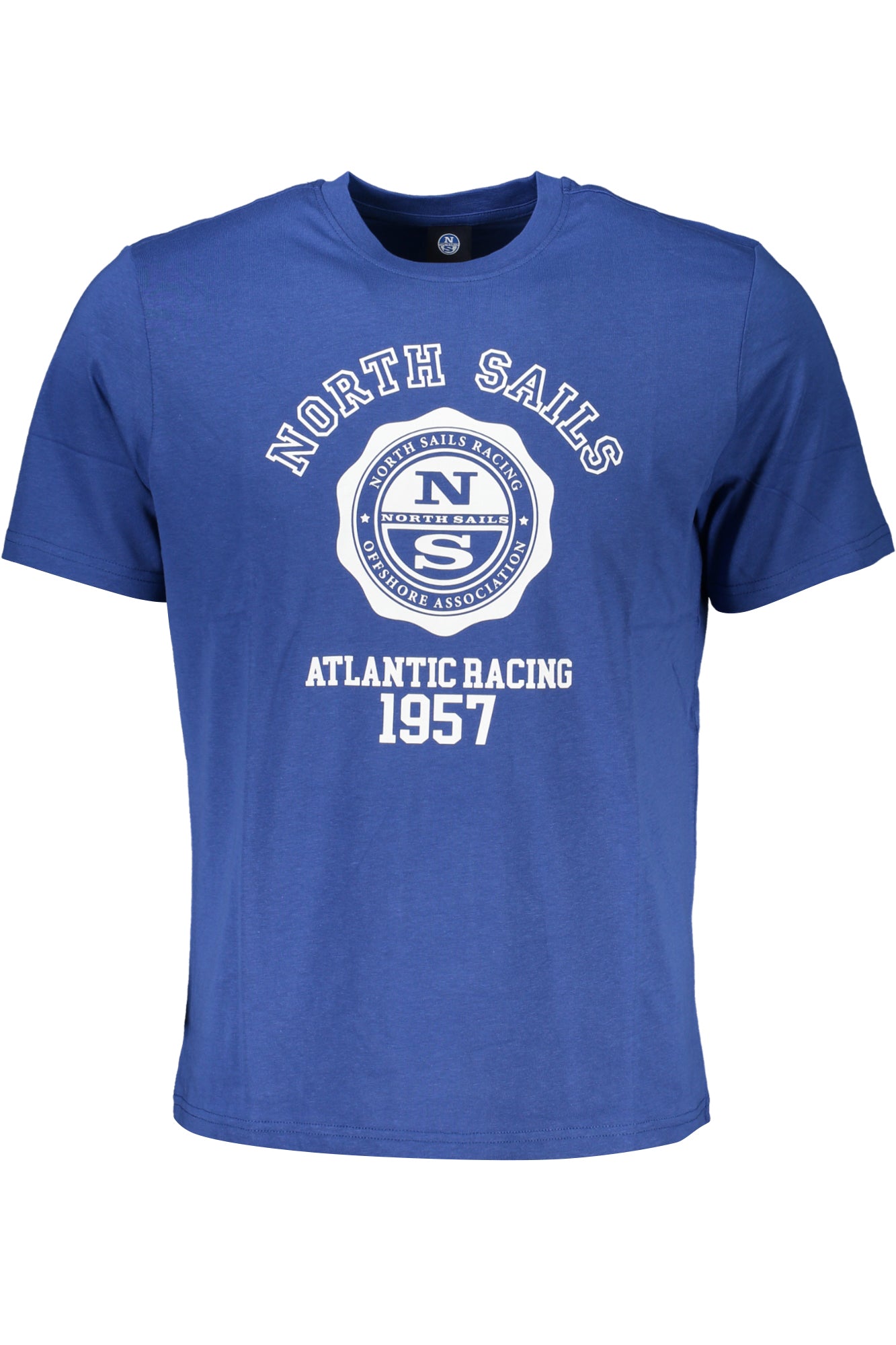NIEBIESKI T-SHIRT MĘSKI Z KRÓTKIM RĘKAWEM NORTH SAILS