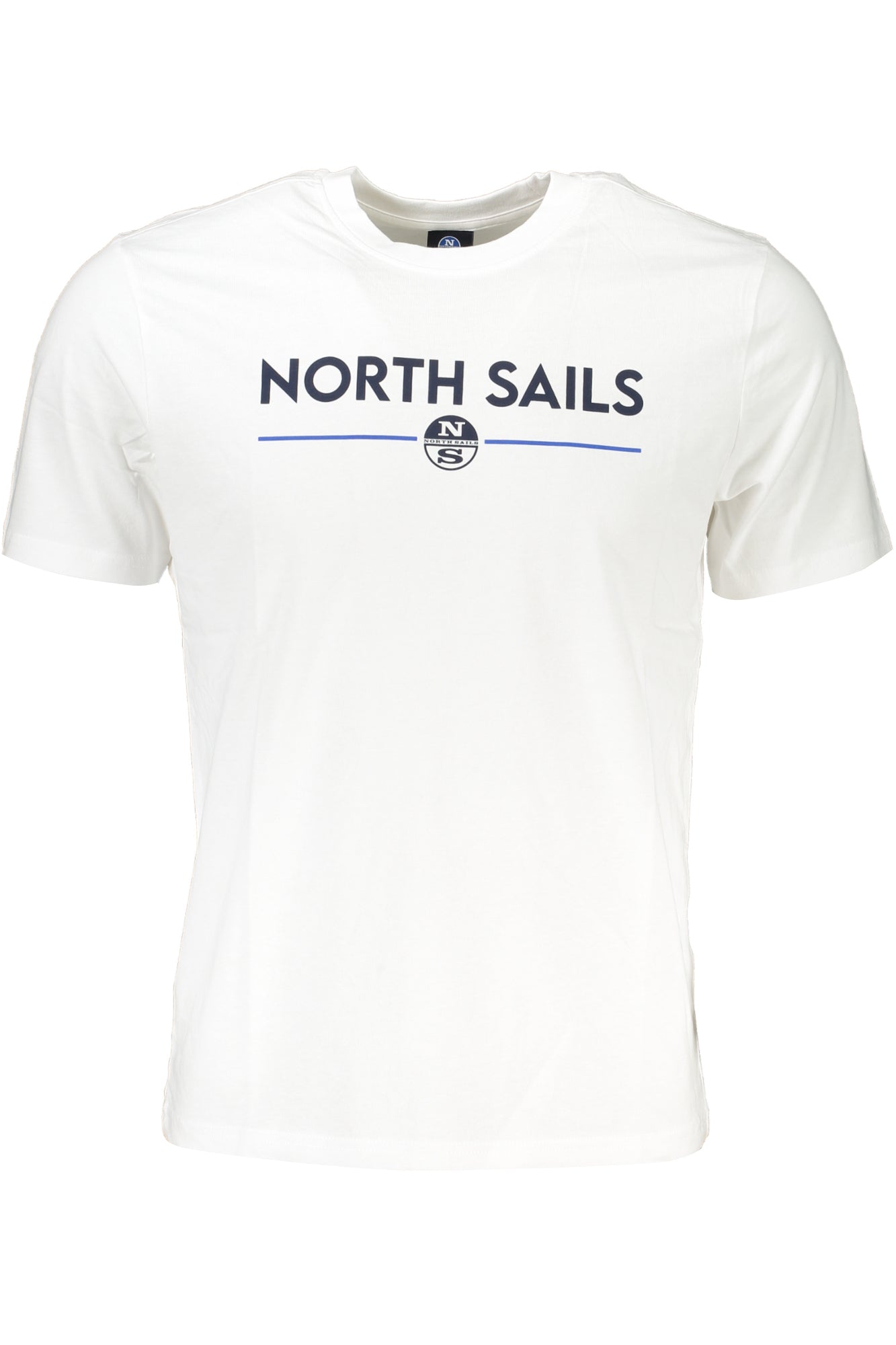 BIAŁY T-SHIRT MĘSKI Z KRÓTKIM RĘKAWEM NORTH SAILS