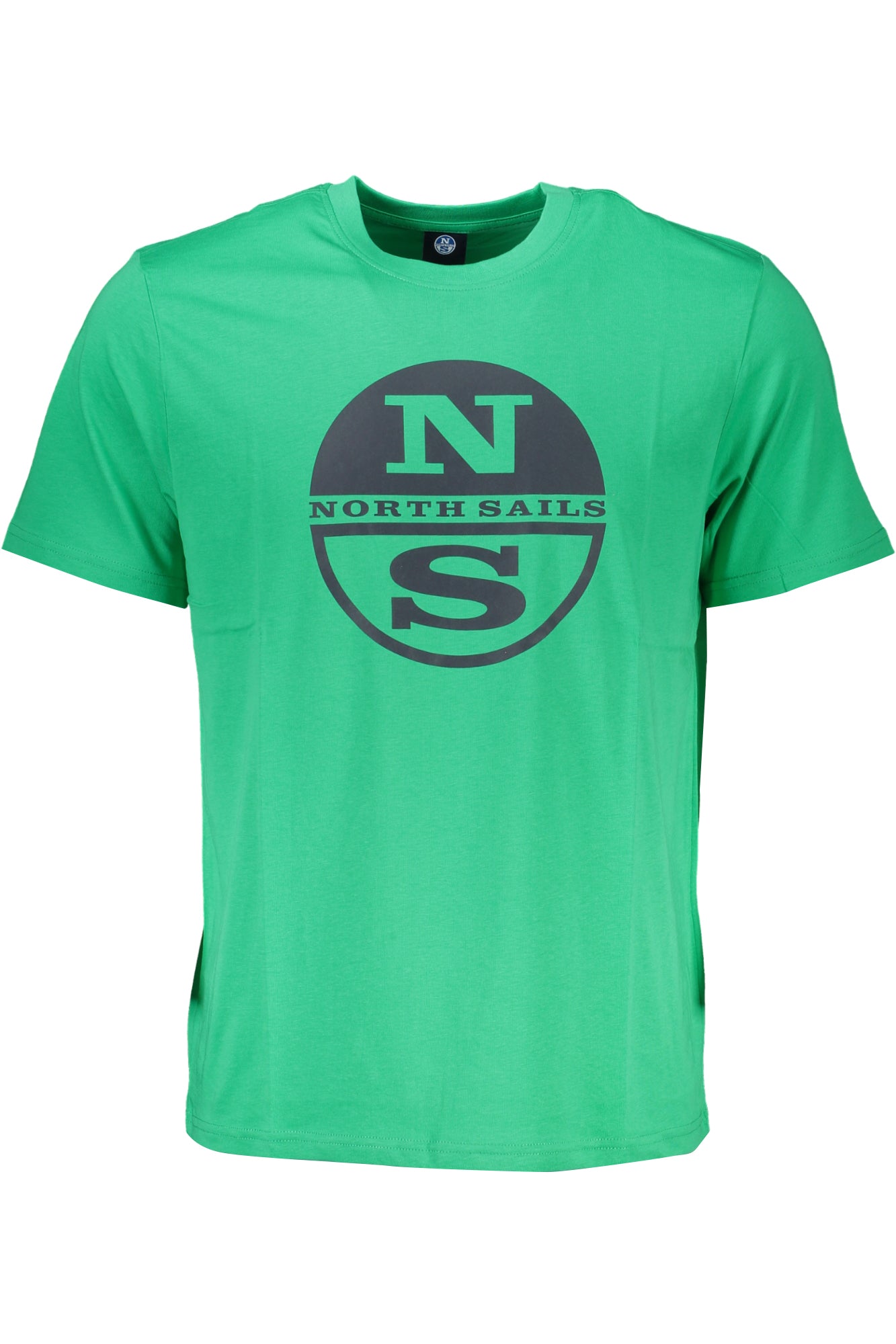 ZIELONY MĘSKI T-SHIRT Z KRÓTKIM RĘKAWEM NORTH SAILS