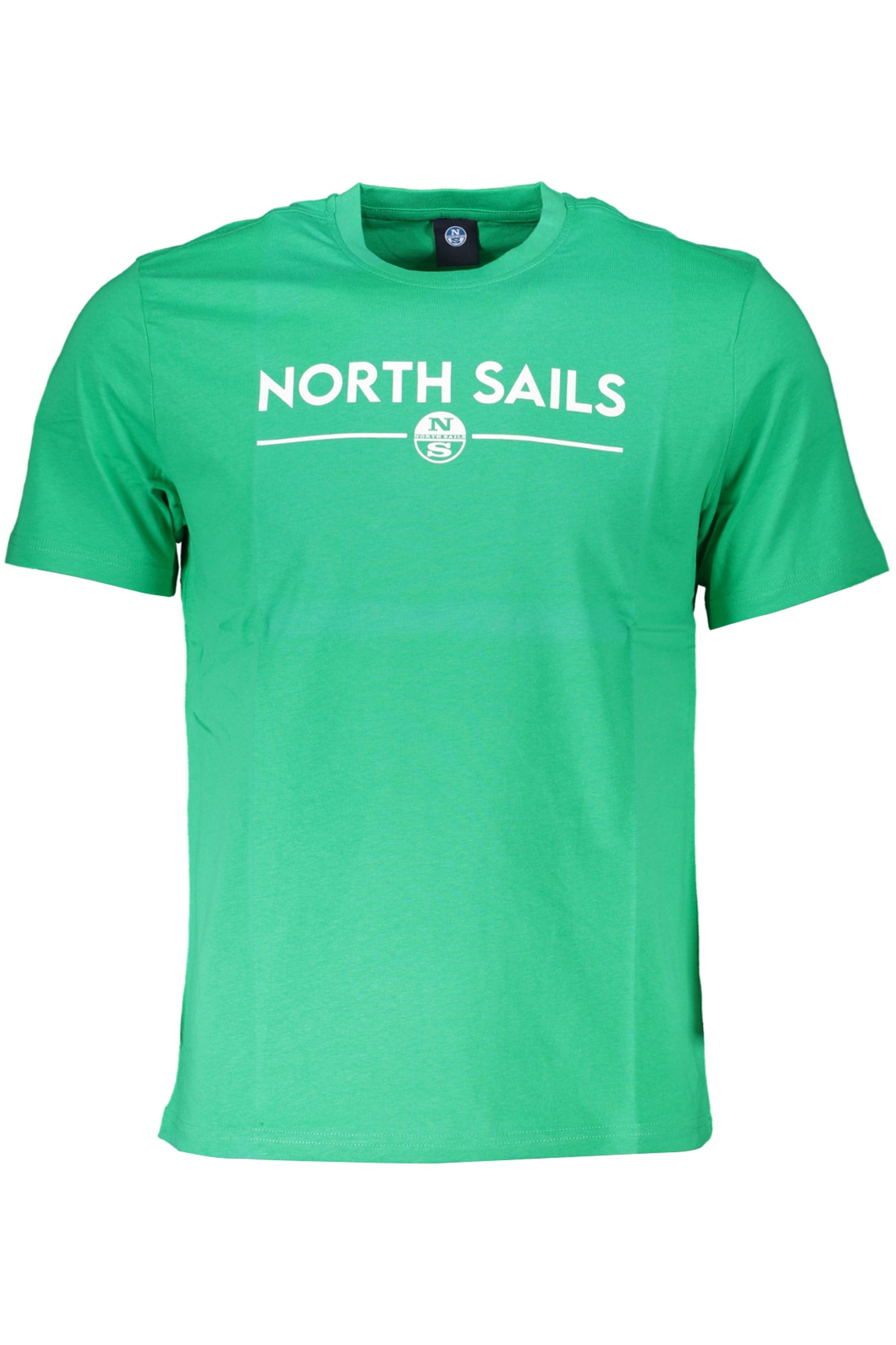 ZIELONY MĘSKI T-SHIRT Z KRÓTKIM RĘKAWEM NORTH SAILS