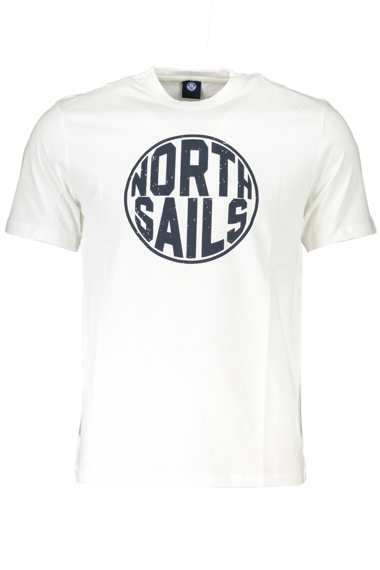 BIAŁY T-SHIRT MĘSKI Z KRÓTKIM RĘKAWEM NORTH SAILS