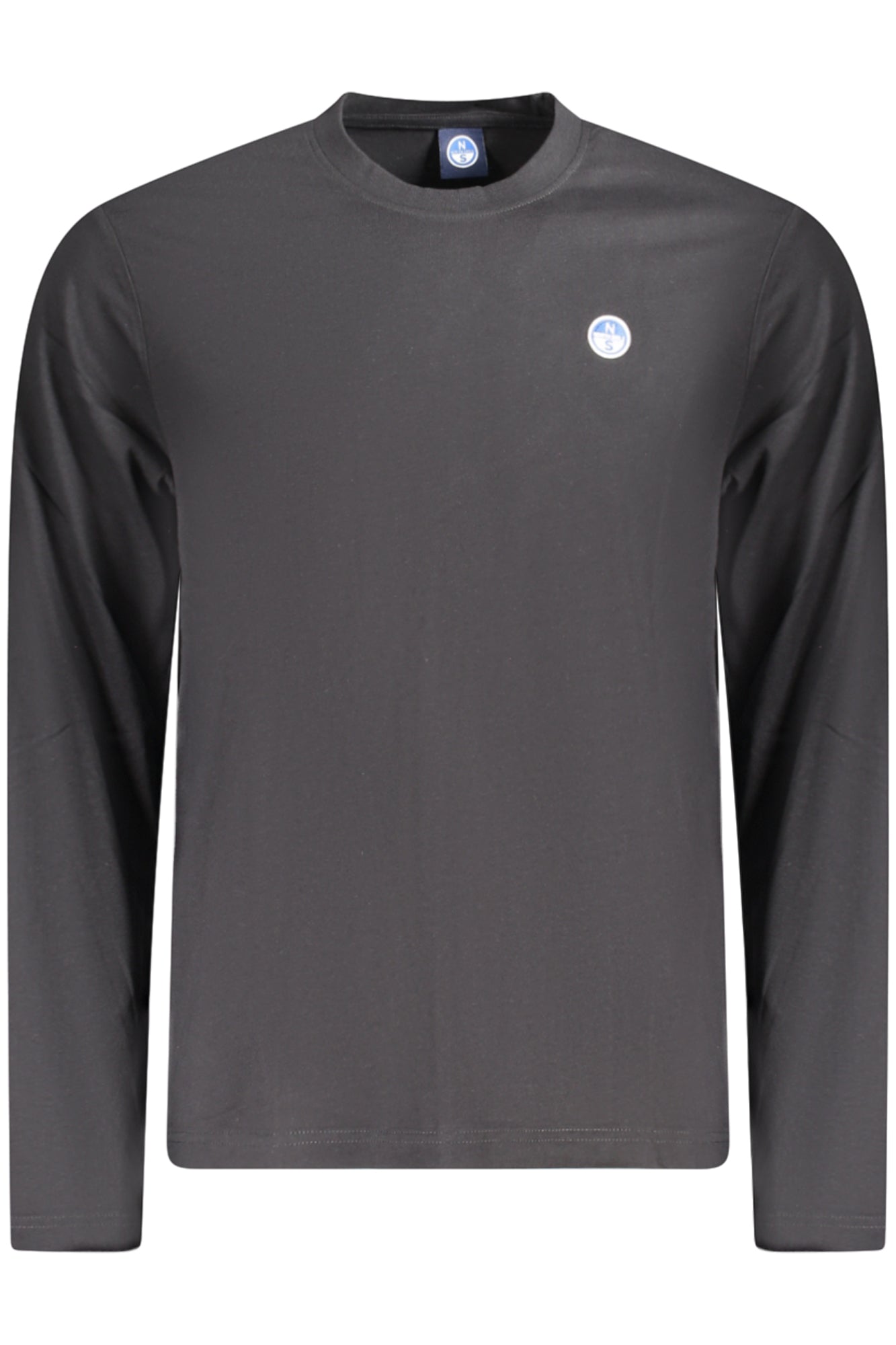 NORTH SAILS T-SHIRT MANICHE LUNGHE UOMO NERO