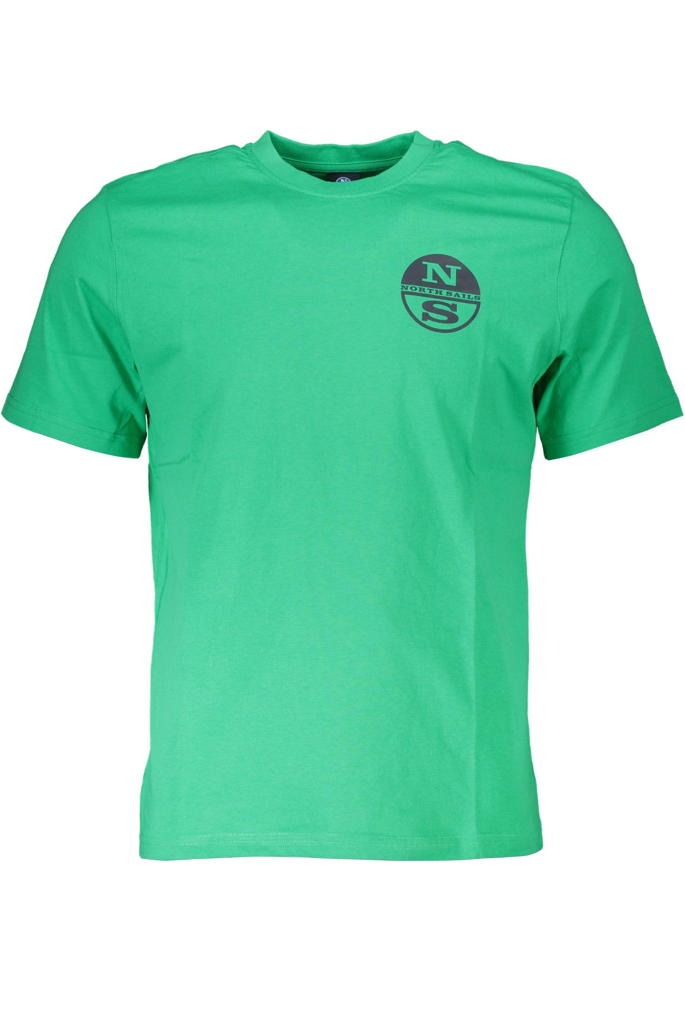 ZIELONY MĘSKI T-SHIRT Z KRÓTKIM RĘKAWEM NORTH SAILS