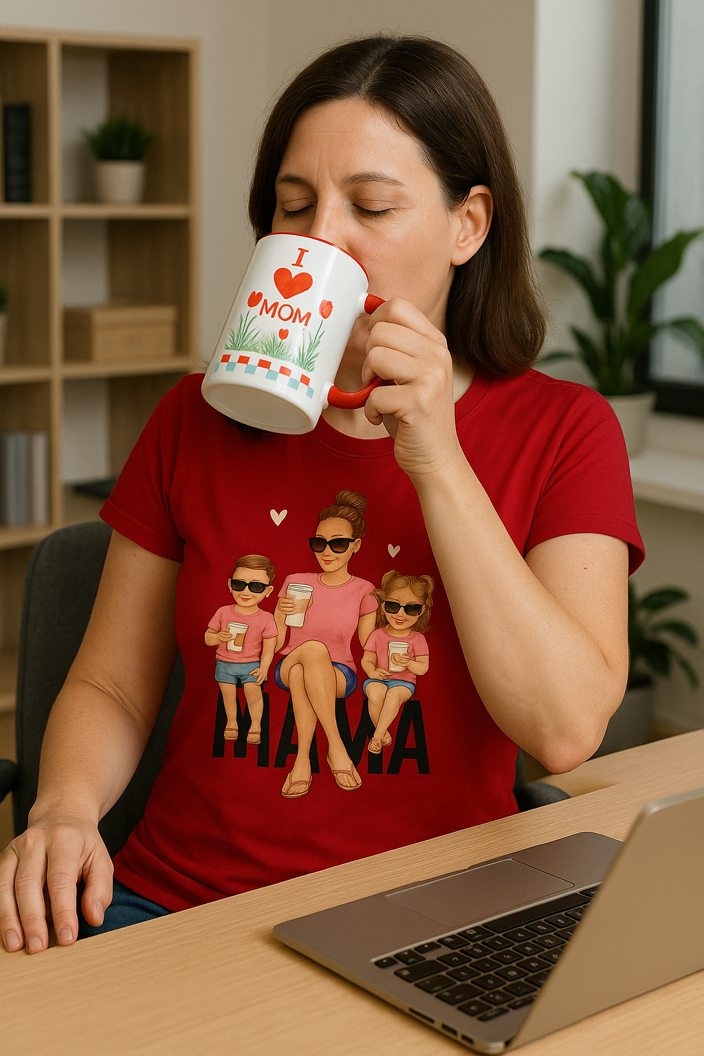 💗 Kubek kolorowy 'Dzień Mamy'