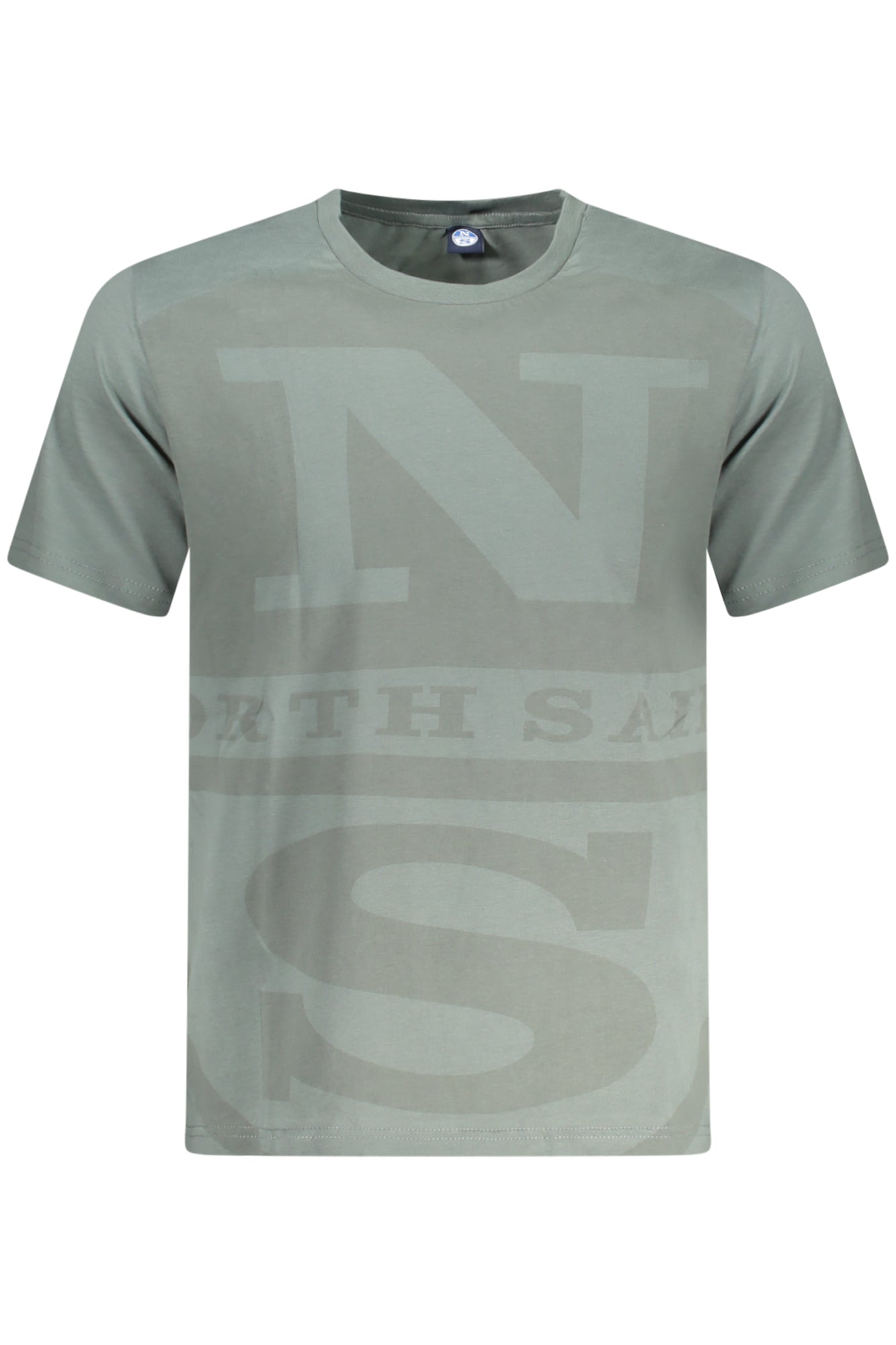 NORTH SAILS T-SHIRT MANICHE CORTE UOMO VERDE