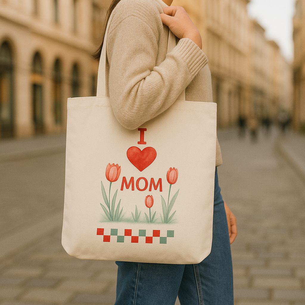 💗 Torba płócienna 'Dzień Mamy'